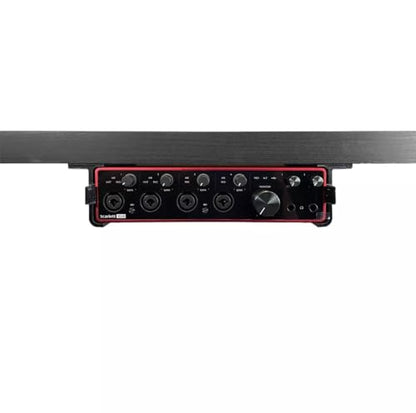 Desk Mount Kit for The Focusrite Scarlett 18i8 (3rd Gen) - Under Desk Mount Brackets, Reversible - Secure Mounting Accessories