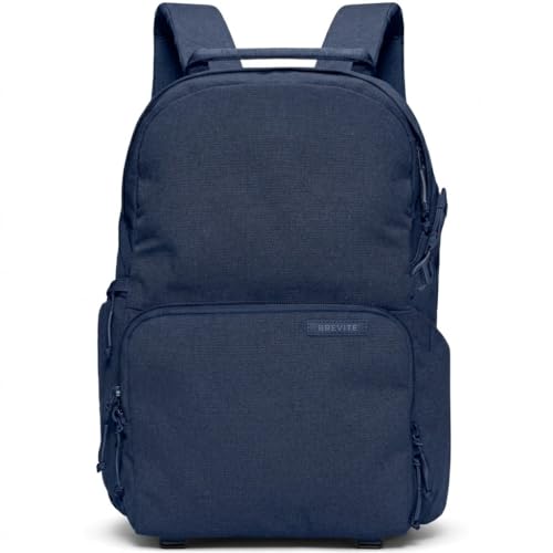 BREVITE Jumper Compact Camera Backpack 2026 Edition: A Minimalist & Travel-friendly Photography Backpack For DSLR Camera & Laptop w/ Reinforced Straps & Stiffer Dividers (18L) (Moonlit Blue Color) - color: Moonlit Blue, size: 18L
