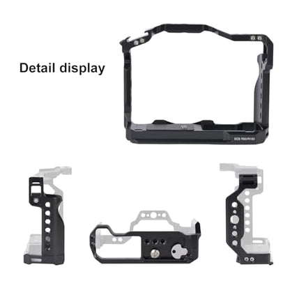 EOS R100/R50 Camera Cage, EOS R50/R100 Cage for Canon EOS R100 R50 Camera Case Camera Rig Cold Shoe