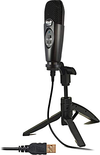 CAD Audio U37 USB Studio Condenser Recording Microphone - style: USB Large Diaphragm Cardioid Mic