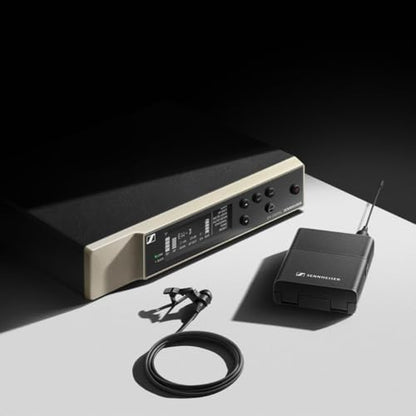 Sennheiser EW-D ME2 Lavalier Microphone Set, Black, XLR, 56 MHz Bandwidth - style: Q1-6