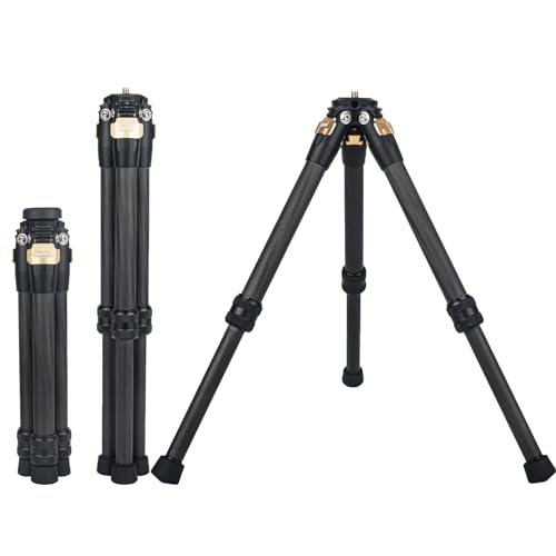 Universal Portable Stand Mount Holder Carbon Fiber Mini Tripod for insta360 X5 Insta 360 x4 X3 X2 X ONE RS for Gopro Go pro Hero 13 12 11 9 8 5 4 3 2 for DJI osmo 360 Accessories(Gold) - color: Gold