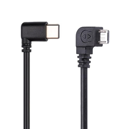 RS Multi-Camera Control Cable(USB-C to Micro), Right Angle, for DJI RS4 Pro RS4 RS3 Pro RS3 Mini RSC2 RS2 Gimbal Stabilizer, for SONY a7m2 a9 for CANON 5d4 5dsr NIKON Panasonic Fujifilm Camera - size: DOWN