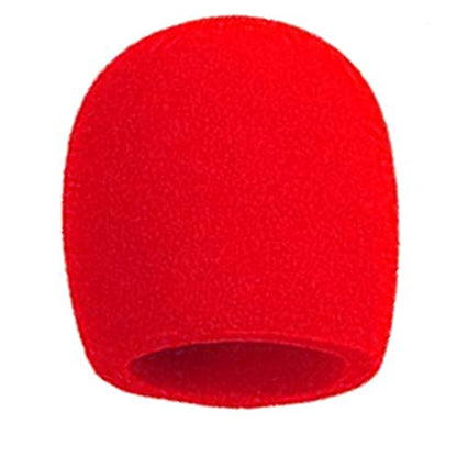 Microphone Windscreen, Ball Style (WS-1R), Red - color: Red