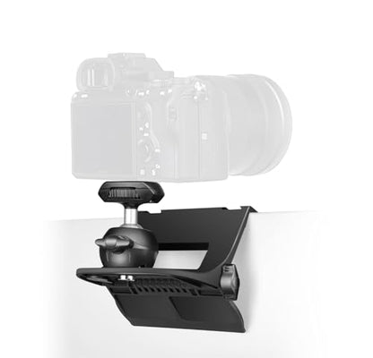 RAUBAY 【CM01】 Monitor Top Camera Mount Clamp, Hanging Webcam Stand with 1/4" Screw, Suitable for Flat-Screen Monitors, for Live Stream, Video Conferencing, YouTube, TikTok, etc. - style: CM01