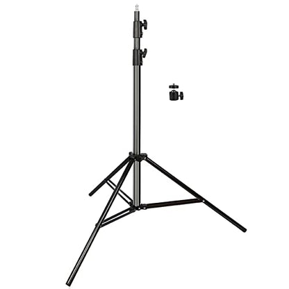 Photography Light Stand 9.33 Ft/ 2.8M Heavy Duty Aluminum Light Tripod Stand Photography Photo Studio Lighting Stand for Photography Studio, Umbrella, Backdrop, LED Panel, Speedlite Flashes, Reflector - size: Light Stand KT1