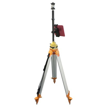 Universal Clamp-On Tablet & Phone Mount Holder for Surveying Pole Tripod