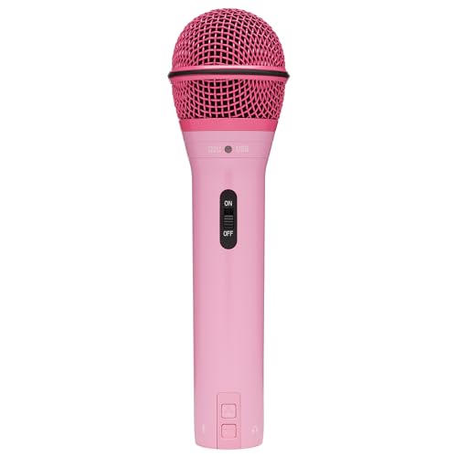 SAMSON Q2u USB and XLR Dynamic Microphone Cardioid (Pink) | Cardioid Pattern, 3.5mm Headphone Output, Includes Tripod, Clip, Windscreen, USB and Xlr Cables