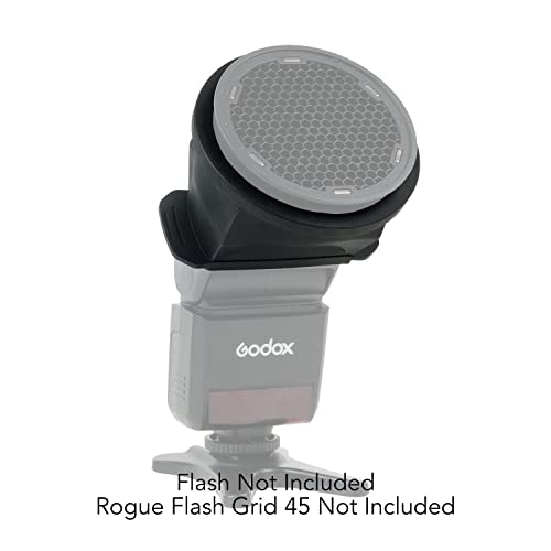 Rogue Magnetic Light Modifier (Rectangular Flash Adapter: Small) | Attach the Flash Adapter v2 Small to smaller size rectangular speedlights to use Rogue magnetic modifiers - color: Rectangular Flash Adapter: Small