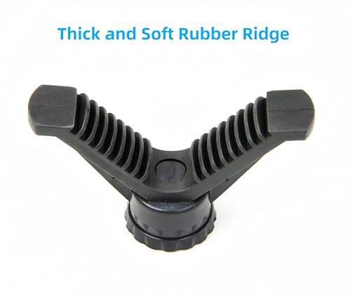 Rifle Clamp for Tripod - Heavy Duty Arca Swiss Saddle Mount with Quick Release, 1/4"&3/8" Screw Holes, Universal Hunting/Shooting Clamp Rest - style: 360° Rotatable V Yoke