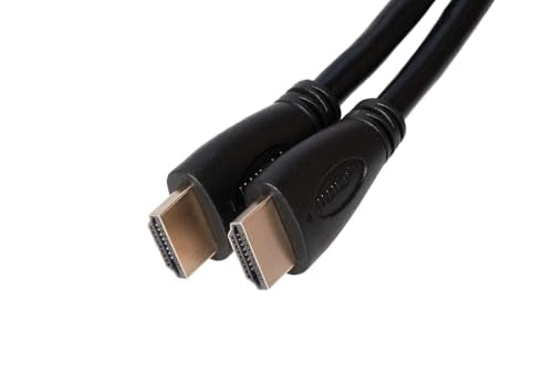 Cables Direct Online 3FT HDMI 2.0 60Hz Cable High-Speed 4K HDR 18Gbps Ethernet Audio Return Channel Gold-Plated UHD ARC Universal Compatible with HDTV Projector, Gaming Console Laptop Home Theater - color: Black, size: 3FT