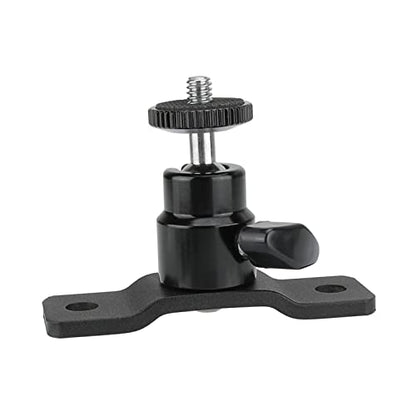 CAMVATE 1/4-20 Ball Head with Bottom Pedestal Mount for Surveillance System