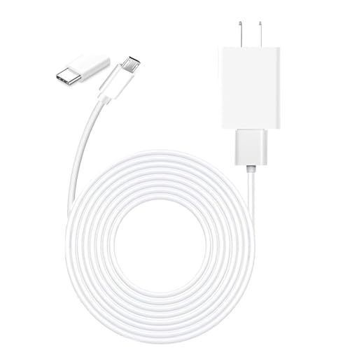 10ft Power Adapter Plug 9V Charger for Arlo Pro, Pro 2, Q, GO 1, Essential Spotlight/XL/XL 2nd Gen/Essential 2nd Generation, Blink Outdoor 3 4 (4th Gen) Camera Charging Cord Cable - size: 10 Feet, style: 1 Pack