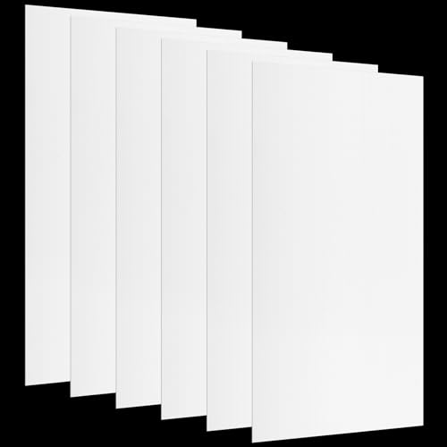 Pushglossy 6 Pack 23.75" x 47.75" x 0.2" Fluorescent Light Covers Classroom Office Diffuser Panels for 2x4ft Drop Ceiling Light Fixture Polycarbonate Replacement Cover for Hospital Home - color: Milky White, size: 23.75" X 47.75" X 0.2"