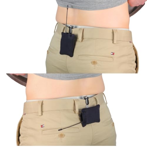 URSA Belt Pouch with Clips - Versatile Rigging for Wireless Transmitters (Black, Small) - color: Black, size: Small