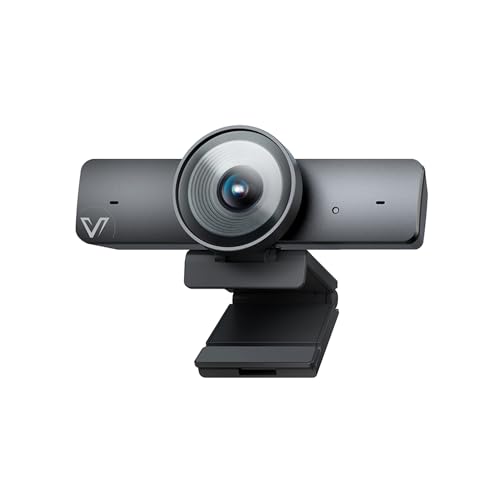 AV Access 4K Conference Room Camera - 1/1.8" CMOS, Gesture Control, Auto Framing, Presenter Tracking, Individuals Gallery, Dual Noise-Canceling Mics, Privacy Cover, 120° FOV, ePTZ 5X Zoom Webcam - size: 90
