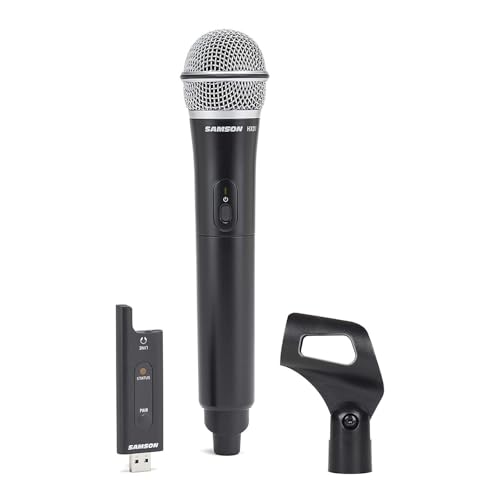 SAMSON Stage XPD2 Handheld USB Digital Wireless Q6 Microphone Mic+Clip - style: Handheld