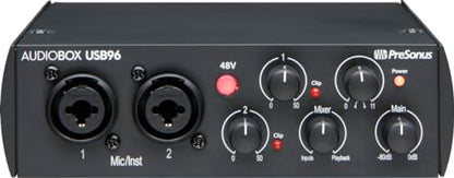 PreSonus AudioBox 96 25th Anniversary USB Audio Interface - size: AudioBox USB 96 (Interface Only)
