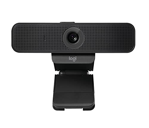 Logitech C925-e Webcam with HD Video and Built-In Stereo Microphones - Black