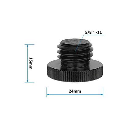 CAMVATE 1/4"-20 Female to 5/8"-11 Male Screw for Tripod Laser Level Bosch | Aluminum