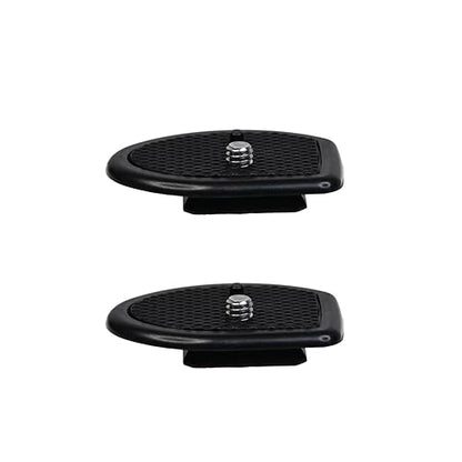 Foto&Tech 2 Pieces 27mm Tripod Quick Release Plate, Camera Mounting Adapter, Replacement Parts for Tripod, Compatible with Sunpak 50” AB-QR-50, TG-5060TR, ACUVAR 50" Inch - size: 27mm