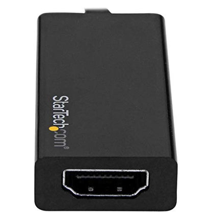StarTech USB-C to HDMI Adapter Dongle, 4K 60Hz, DP Alt Mode, Reversible - color: Black, style: 4K 60Hz