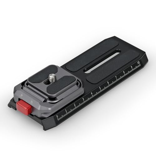 iFootage Q38-RS Quick Release Plate - Camera Quick Release System for DJI RS4 Pro, RS4, RS3 Pro, RS3, RS2, RSC2 Stabilizers, Tripods, Monopods, Sliders - Fast Installation and Swap - size: Q38-RS