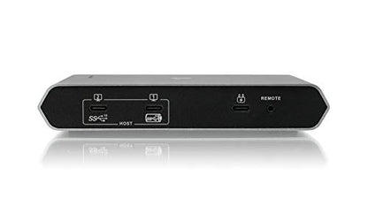 IOGEAR USB-C 2 Port Switch - Transfer Files Between PC & Mac OS X - 3 USB-A - 1 USB-C - Switch Method Remote - Mouse or Hotkey - LED Indicator - USB-C 85W Pass Through - GUS4C2 - size: 2x4, style: USB-C/2-Port