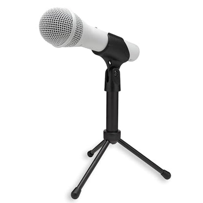 SAMSON Q2U Handheld Dynamic USB Microphone Recording and Podcasting Pack (White)