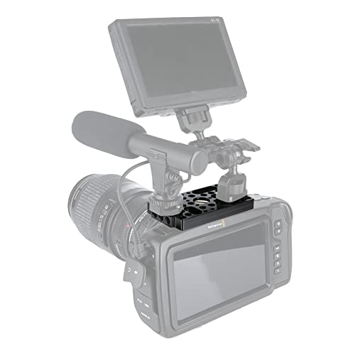NICEYRIG Camera Cheese Plate Switching Easy Plate Applicable for Railblocks, Dovetails, Short Rods