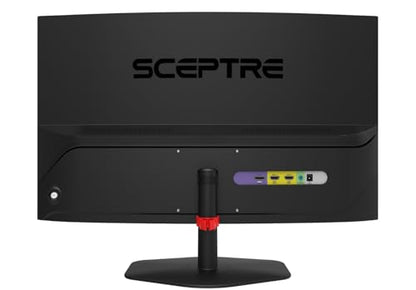 New! Sceptre Curved 24-inch Gaming Monitor 1ms 100Hz 1500R DisplayPort HDMI X2 Eye Care 100% sRGB Build-in Speakers, Machine Black 2026 (C248W-FW100T Series) - style: 24" Curved 100Hz DP HDMI 2025