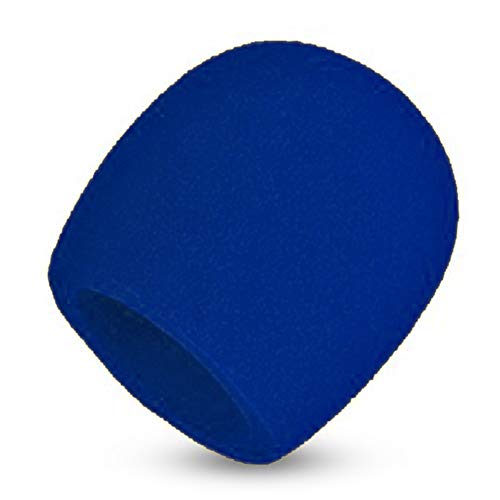 Microphone Windscreen, Ball Style (WS-1BL), Blue - color: Blue