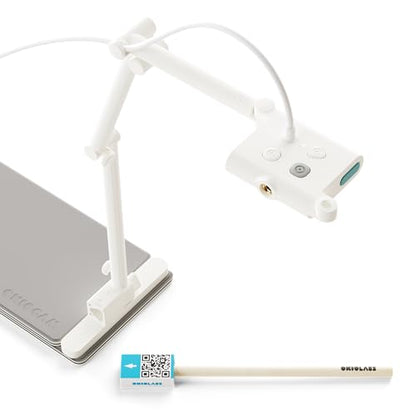 OKIOCAM S Plus 5MP Document Camera & Webcam 2-in-1 for Teachers, Chrombook, Mac, Windows Compatible, for Classroom, Live Demo, Web Conference 1944p