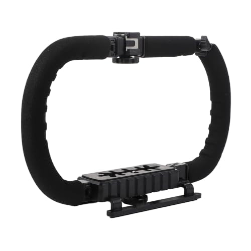 Artibetter Handheld DSLR Smartphone Stabilizer Grip with Dual-Sided Anti-Shake Support Bracket for Video Creators and Photographers