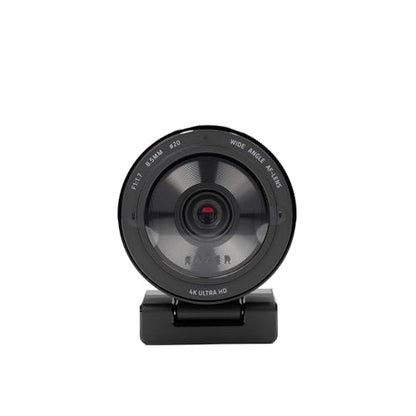 Razer Kiyo Pro Ultra 4K Webcam: Large Sensor - Auto Light Correction - Built-in Mic and Shutter, Pro Grade Content Creation, Streaming, Gaming Bundle with Cleaning Kit