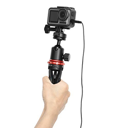 Saramonic LavMicro U3-OA | Compact Clip-On Omnidirectional Lavalier Microphone Designed for DJI Osmo Action with 6.6' (2m) Cable & USB-C Connector