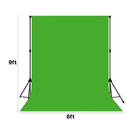 Green Photo Backdrop Professional Photography Background Polyester 6x9ft | Photoshoot Backdrop Suitable for Baby Baptisms, Graduation Photos, Weddings, School Party Themes, and Product Photography - color: Green, size: 6x9ft