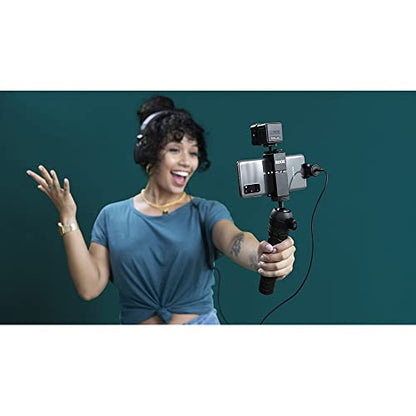 RØDE Vlogger Kit Complete Mobile Filmmaking with High-quality Microphone, Tripod, LED Light and Accessories for Content Creation (USB-C Edition for Smartphones with USB-C Connector)