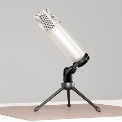 Metal Microphone Clip Microphone Shock Mount Bracket Holder Simple Stand Accessories Use Flexible Angled Desktop Condenser Mic Stand - color: Without conversion B