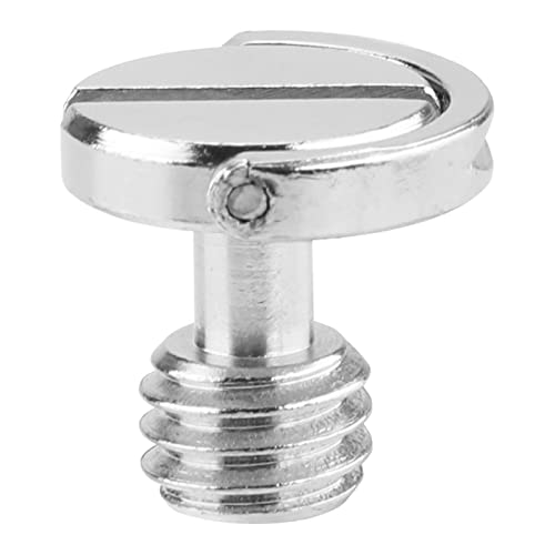 3/8 Inch Male Mounting Screw Adapter Quick Release Screw with D-Ring.-5 PCS. - size: 3/8''screw*5