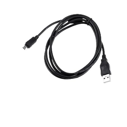 Cuifati High Speed 12 Pin USB Data Cable for Digital Camera, Transfer & Charge Function, 1.5m Length, Anti Interference Shielding