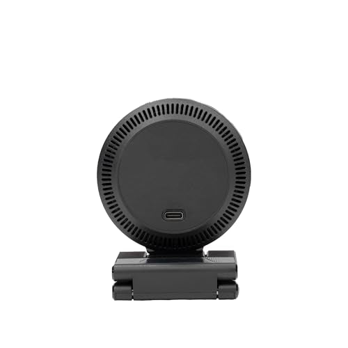 Razer Kiyo Pro Ultra 4K Webcam: Large Sensor - Auto Light Correction - Built-in Mic and Shutter, Pro Grade Content Creation, Streaming, Gaming Bundle with Cleaning Kit