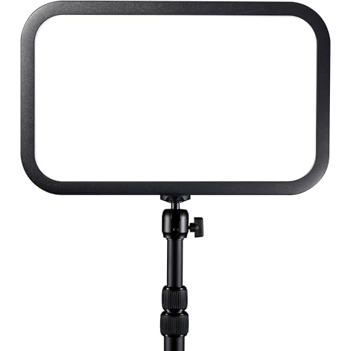 Godox E-Sport LED Light Panel, 2800–6500K Bi-Color, CRI 96 TLCI 97, Magnetic Detachable Remote, iOS/Android App Control, Silent Cooling, Table Mount Included (ES45K)