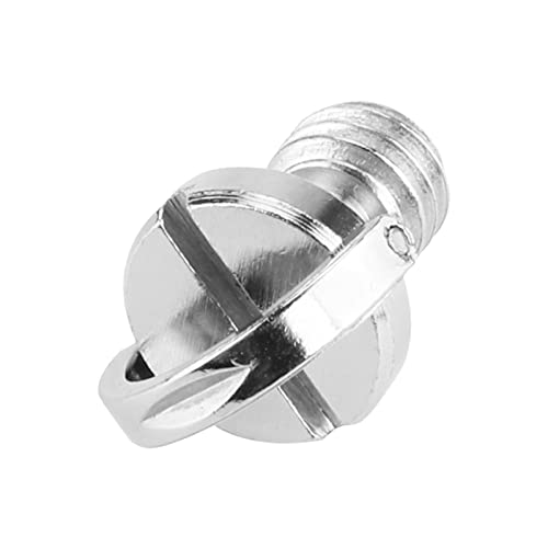 3/8 Inch Male Mounting Screw Adapter Quick Release Screw with D-Ring.-5 PCS. - size: 3/8''screw*5