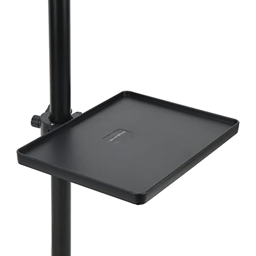 ABS Sound Card Tray, Multifunctional Live Broadcast Holder, Adjustable Microphone Stand Tray Accessory for Stage Studio Control Room