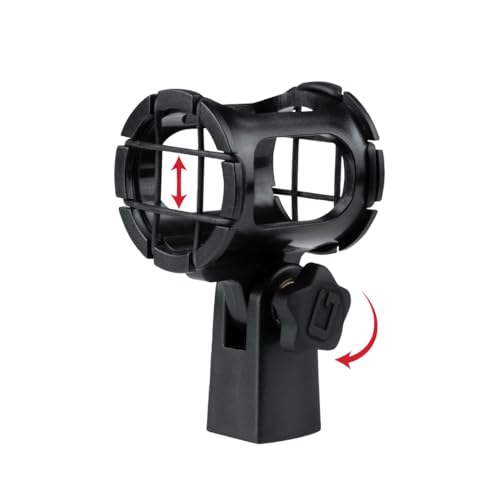 Gator Frameworks Universal Shockmount for Pencil Condenser Mics 15-25mm in Diameter, Reduces Vibration to Improve Recording Quality (GFW-MIC-SM1525) - size: 15-25mm, style: Small Condensor