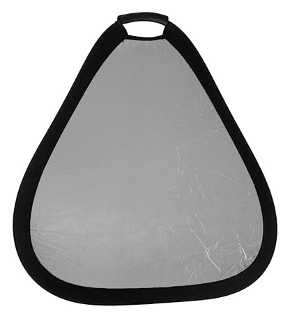 Fotodiox 24in (60cm) 2-in-1 Collapsible Teardrop Reflector Disc - Silver/Gold - color: Silver/Gold, size: 24-Inch
