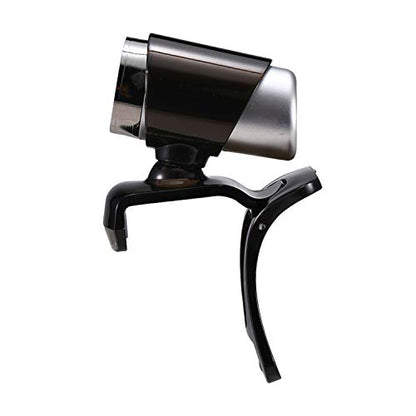 GLOGLOW Webcam 480P HD 360 Degree Rotation USB Clip On for Video Conferencing Streaming Online Meetings Plug and Play Setup with Wide Angle View for Remote Workers Content Creators Clear Zoom Calls