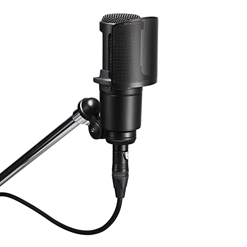 Audio-Technica AT8175 20 Series Exclusive Pop Filter Pop Guard Compatible Models: AT2020USB-X AT2020USB+ AT2020, AT2020GM AT2035, AT2050