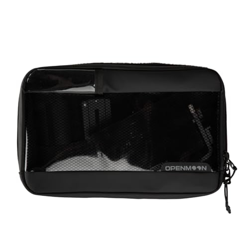 OPENMOON Translucent Storage Electronics & Camera Accessories Pouch - Cable Organizer Gear Accessories Pouch Travel Camera Essentials - M Thick Version